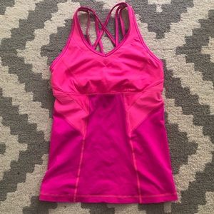Lululemon Hot Pink Tank Top